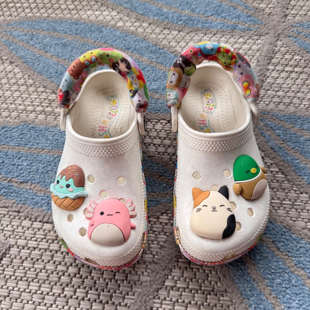 Crocs Squishmallows Classic Youth Clogs Size 12C